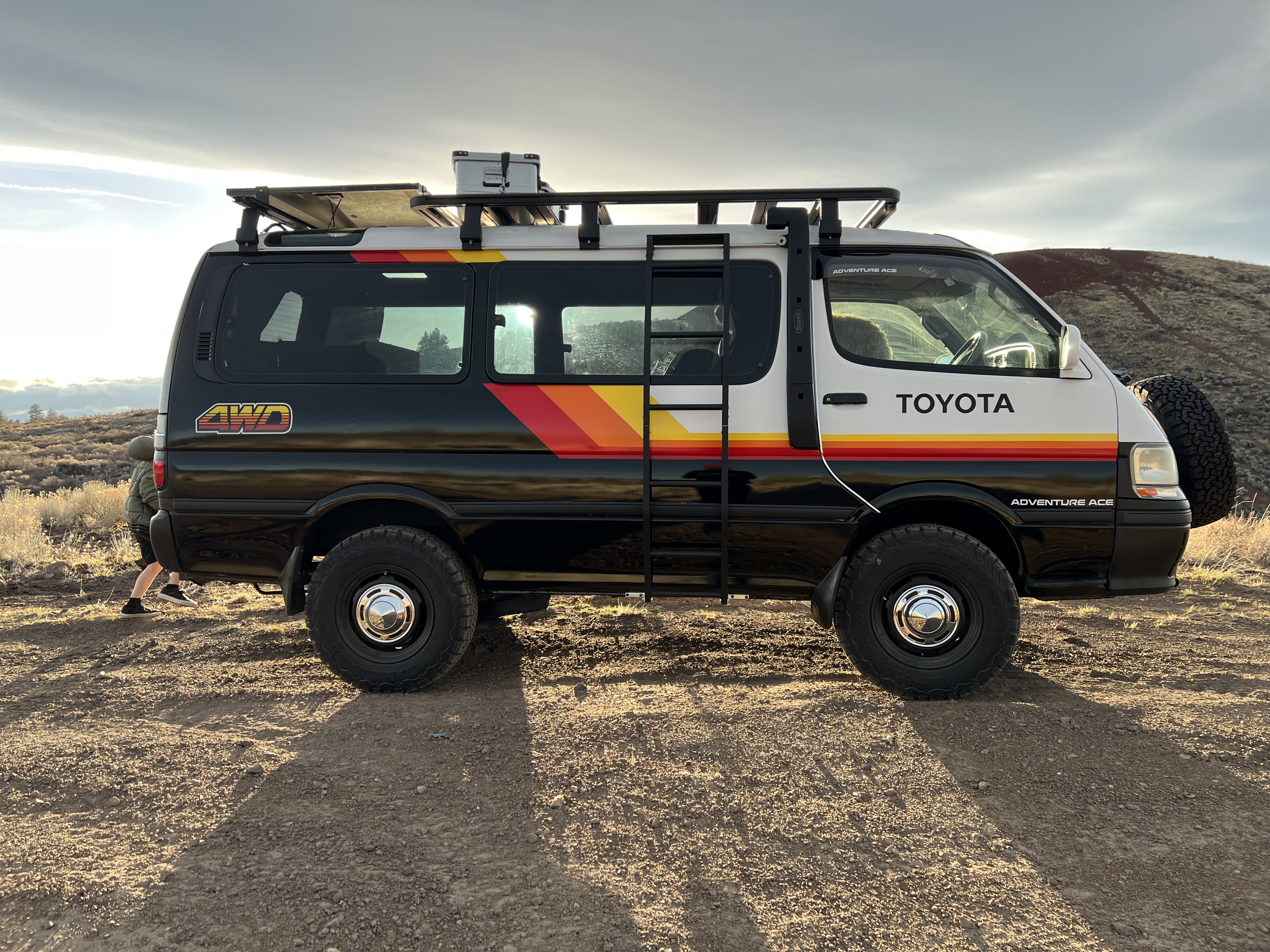 Adventure Ace Van in the wild